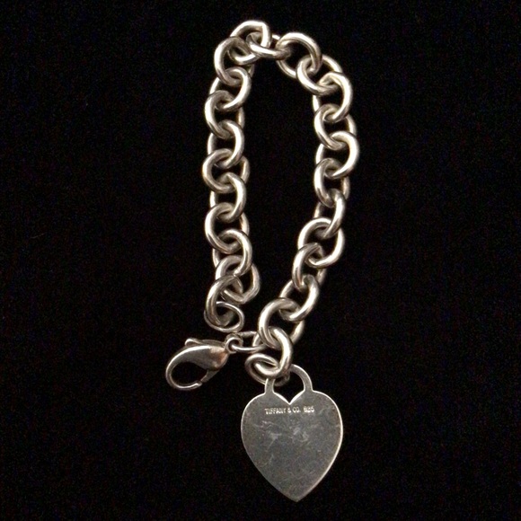 Tiffany & Co. Silver Heart Bracelet - Picture 1 of 6